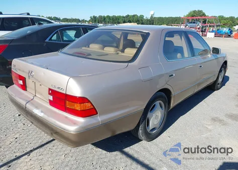1998 Lexus Ls 400 z USA, uszkodzony, nr VIN JT8BH28F5W0118705